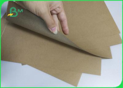 China Customized Size Kraft Liner Paper Recycled Pulp Material For Shopping Bag , Label for sale