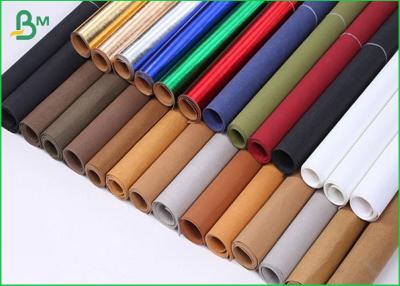 China Tearproof Colored Washable Paper Roll , Washable Kraft Paper Fabric For Bag DIY Fine Arts and Crafts for sale