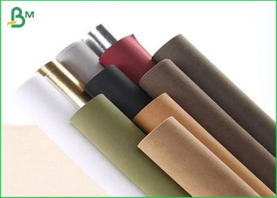 China Pure Wood Pulp Kraft Liner Paper , Brown Kraft Paper Roll 150cm Width for sale