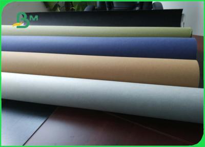 China Water-resistant Brown Kraft Liner Paper Natural Fabric 150cm Width for sale