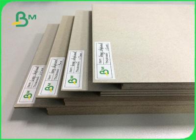 China cartón gris laminado certificado FSC Gris del tablero de 0.5m m a de 3m m para los ficheros de la palanca del arco del tablero del atascamiento de libro en venta