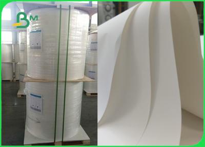 China SGS PE Coated Paper 300um White Synthetic Stone Paper For Hang Tags for sale
