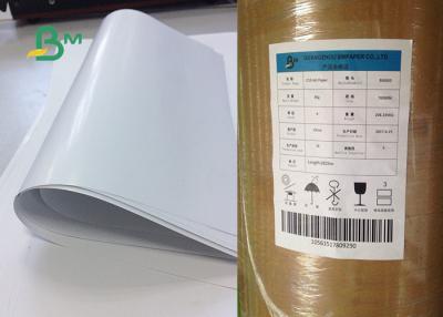 China 80g 90g C1s Art Paper / Glossy One Side Coated Art Paper For Printing for sale