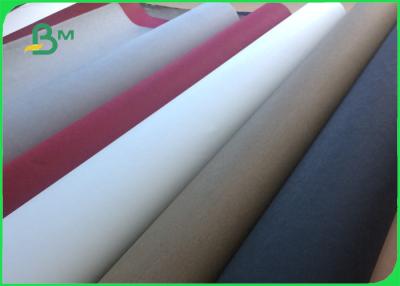 China 0.55mm Washable kraft Paper Fabric Rolls 150cm X 110 Yard Surface Smoothness for sale