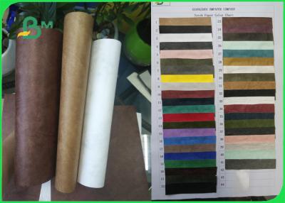 China Colorful Fabric Paper 1443R 1473R in rolls for Shoes Making for sale