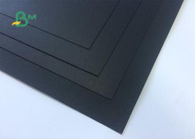 China 400gsm 450gsm Thickness Book Binding Board / Black Paper Board Sheet / Roll For Poster Board for sale