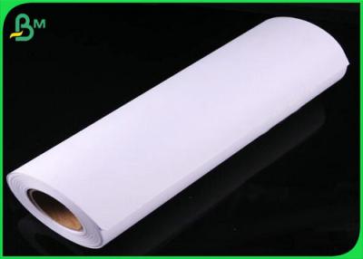 Chine Le papier de dessin de DAO de traceur 80 et 90 grammes 24 36 avancent la longueur petit à petit de 50m 100m avec le noyau 2inch à vendre