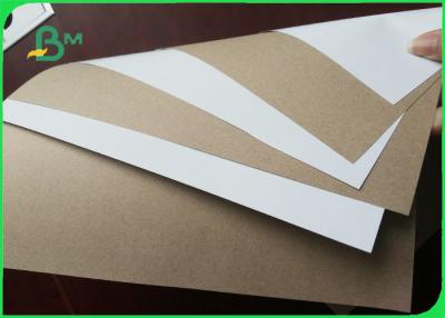 China Clay Coated Duplex Board / Coated Paper Board 140gsm 170gsm Carton Paper for sale