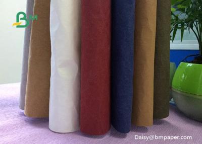 China Natural Fibrous Pulp Recyclable Kraft Paper / White Kraft Paper Roll for sale
