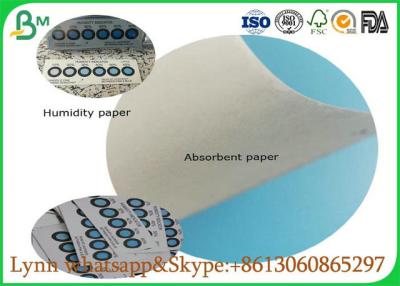 China High Cost Performance Uncoated White Absorbent Paper For Making Humidity Card for sale