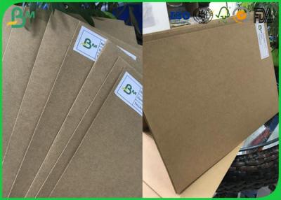 China FSC Certified 250gsm - 850gsm High Grade Imported Paper Solid Board , Brown Kraft Paper for sale