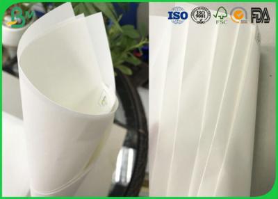 China FSC Certificated 120gsm - 240gsm PE Coated Paper / Double Side White Stone Paper For Office Notebook for sale