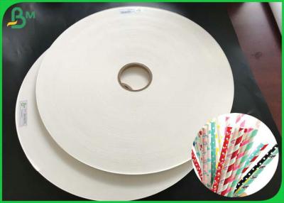 China Umweltfreundliches Stroh-Papier Rolls 60gsm 120gsm mit FSC FDA für Streifen-Strohe zu verkaufen