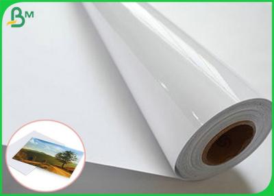China 3 Inch Of Core Satin And High Glossy Art Paper RC Photo Paper For Pigment  Ink for sale
