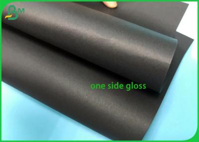 China 100% Recycled Black Core One Side Coated Black 250g Kraft Paper for sale