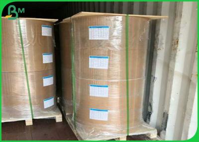 China papel revestido do PE de 135gsm 160gsm, papel revestido lustroso para caixas do empacotamento de alimento do almoço à venda