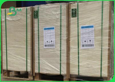 China FSC 100% Wood Pulp 250gsm - 400gsm 70*100cm One Side Coated FBB Ivory Paper for sale