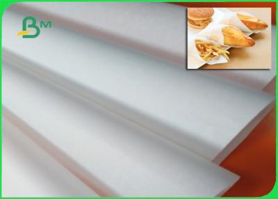 China Rollo seguro del papel impermeable a la grasa del papel 31gr 35gr de la torta de la comida FDA para el envasado de alimentos en venta
