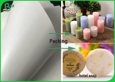 China Water Resistant PE Coated 60GSM 70GSM Offset Paper / Candles Packing Paper for sale