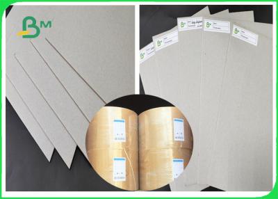 China FSC 1MM 1.5MM 2MM Grey Chipboard Paper / Grey Cardboard Not Easy To Deform for sale