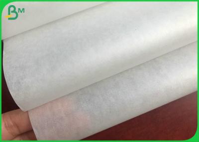China 30gsm to 50gsm MG White Craft Roll Single Sided Glossy Meat Wrapping Paper for sale