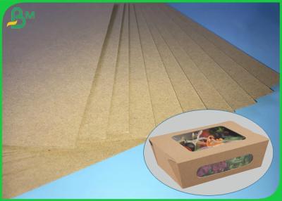 China 70 * 100cm 200gsm - 400gsm FSC SGS Brown Kraft Board For Making Boxes for sale