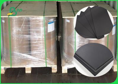 China All Black 400g 700g Stiff Paperboard Grade AA With 640mm 700mm For Necklace Box for sale