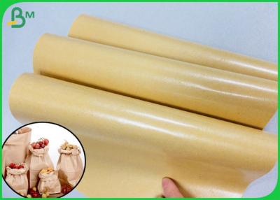 China PE Coated Food Packing Paper / PE Coated Brown Kraft Paper With FDA Certification for sale