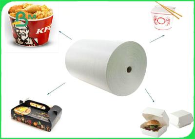 China Impermeable a la grasa 350gsm + 15g PE cubrieron la cartulina para el envase de comida en venta