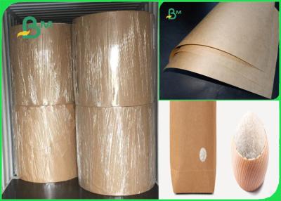 China 80gsm Good Breakage Resistance High Strength Brown Kraft Paper For Bags for sale