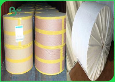 China papel blanco impermeable degradable de 60gsm Kraft/papel de paja para la paja de papel en venta