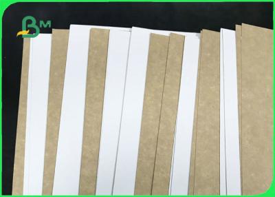 China Harde Stijfheid 250gsm - 365gsm bedekte Witte Hoogste Kraftpapier-Voering voor Voedselpakketten met een laag Te koop
