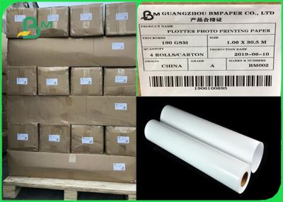 China 180gsm 190gsm 230gsm Size Customized Inkjet Printing Photo Paper For Poster for sale