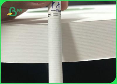 China Papel de cigarro branco alto de Breathability 27mm 29mm 25gsm 28gsm no rolo à venda