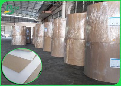China 450gsm C1S Grey Back Paper For Carton Width 1300mm Jumbo Roll for sale