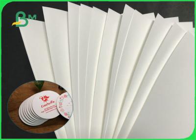 China 33''  * 41'' 1.0mm 1.2mm White Absorbent Paper For Beermat Board for sale