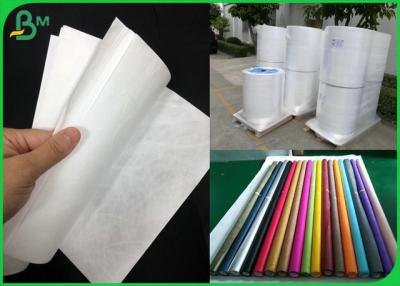 China Puramente rollo impermeable del papel de la impresora de Tyvek de la tela para el material del bolso en venta