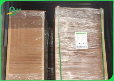 China 300gsm 350gsm 70 * 100cm Brown Kraft Board In Sheet For Packaging for sale