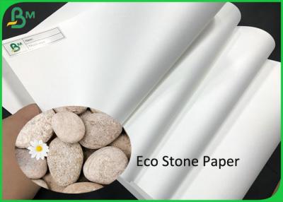 China SGS Approved Eco Material White SP Paper 120G 145G Matte Stone Paper Sheet for sale