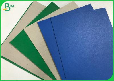China Single Side Color Cover Coated Grey Back 1.2mm  2.5mm Duplex Straw Board Sheets for sale