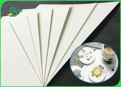 China Eco - Friendly 0.6mm - 1.4mm Uncoated Coaster Paper In Sheet For Beer Mat for sale