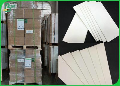 China 1.5mm 2mm Thick White Color Absorbent Paper Board For Making Clothing Tag for sale