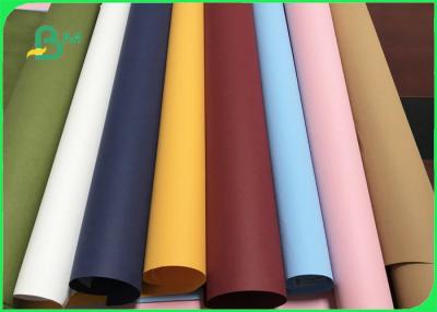 China Washable and Recycle Colorful Leather Paper Roll For Fruit Storage Bag for sale