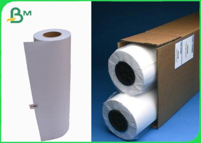 China Wood Pulp 80GSM 24'' 36'' Plotter Roll Paper For Inkjet & Pringting Industry for sale