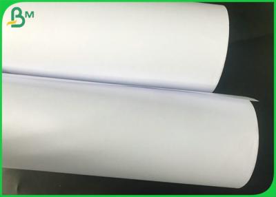 China Rolo branco largo do papel de plotador do formato 50g 60g 70g FSC CAD para o desenho do vestuário à venda