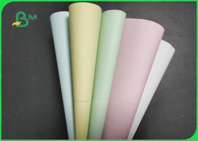 China Eco - Friendly 48g 55g 80g Printed Carbonless Paper Jumbo Roll For Office for sale