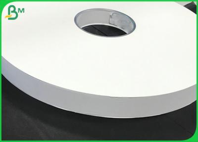 China Rolo branco Decomposable da largura do papel de envolvimento 32mm da palha do papel de embalagem 28gram à venda