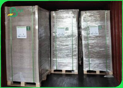 China Strong Stiffness 1.2mm 1.5mm 2.0mm Grey Chipboard In Sheet For Packaging for sale