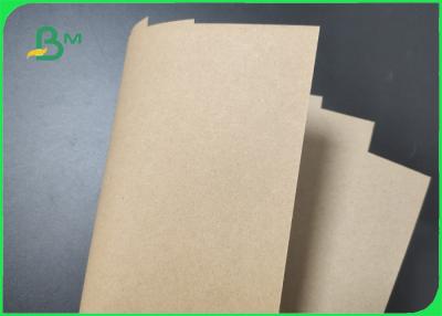 China Recycle 250gsm 300gsm Brown Kraft Paper Sheet For Shoe Boxes High Stiffness for sale