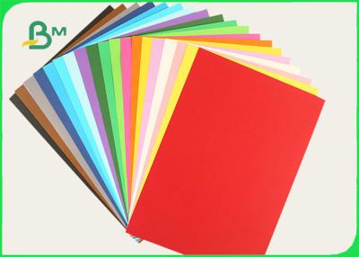 China 610 x 860mm Uncoated Color Bristol Board For Handicraft 150gsm 180gsm for sale